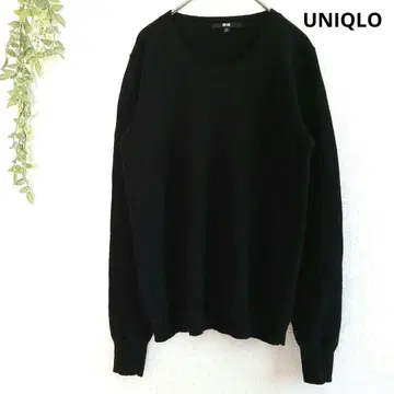 유니클로 크루넥 캐시미어 100% 니트 캐주얼 심플 M