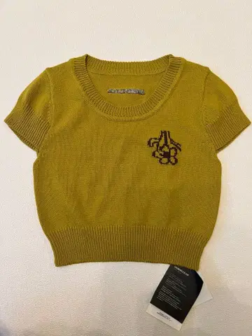 택 포함 새상품 AMBER GLEAM 타이니 코튼 T셔츠