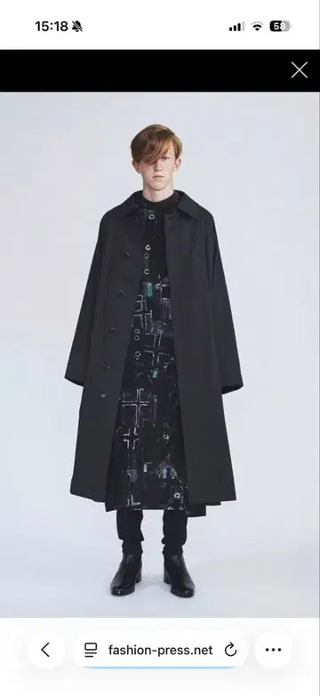 LADMUSICIAN 20ss 스텐카라 코트