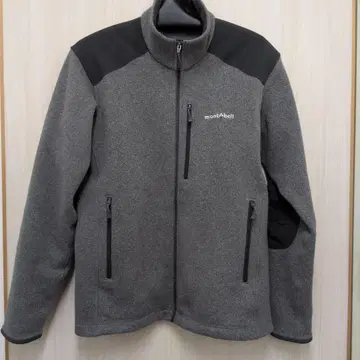 몽벨 mont-bell 클라이마플리스 그레이 플리스 자켓