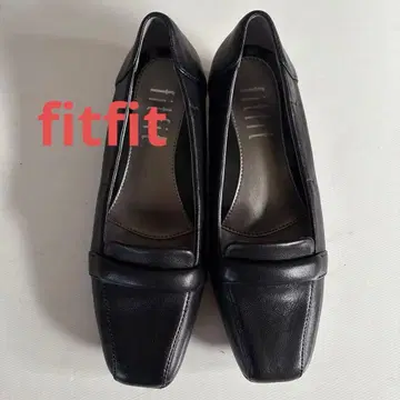 백화점 구매 [ fitfit ] 핏핏 가죽 펌프스 블랙 22cm