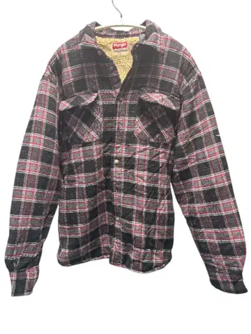 Wrangler 388 체크 무늬 자켓 보아 안감