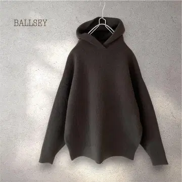 BALLSEY 더블 페이스 폭스 후디드 풀오버