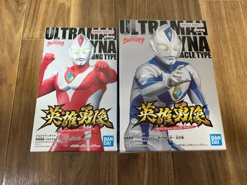 영웅 수컷 조각상 울트라맨 다이나 스트롱 타입 미라클 타입 세트 판매