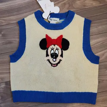 ZARA x Disney 미니 마우스 베스트 스웨터 S