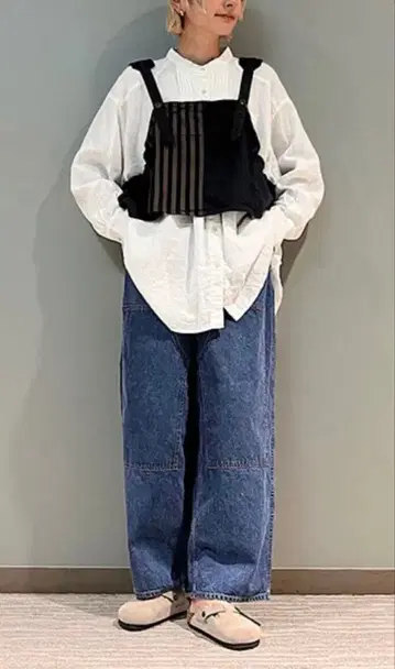 ESTROISLOSE 에스트로와루즈 스트레이트 데님