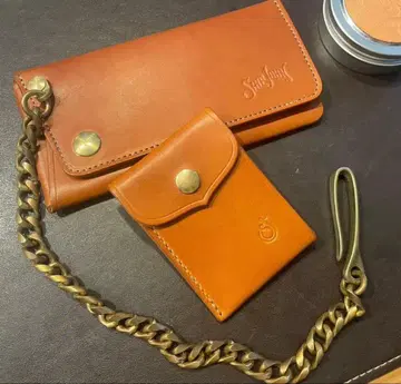 초 입수 곤란 SHIP JOHN 깁슨 체인 지갑 카드 케이스