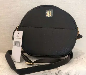[ 새상품 ] 타미힐피거 원형 숄더백 블랙