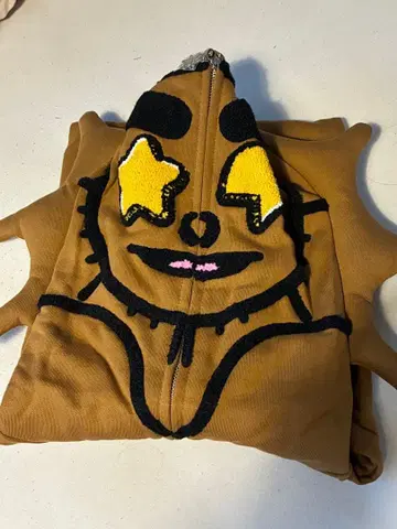 [ 새상품 ] GloGang 후드티 브라운 M 사이즈