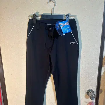 새상품 Callaway 여성용 골프 팬츠 블랙 택 포함