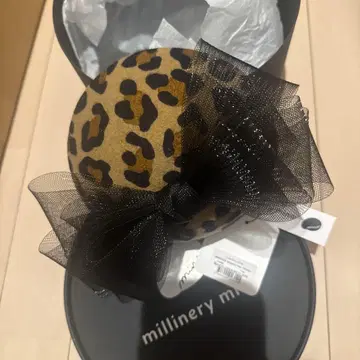 Millinery Mino 수 한정판 big ribbon mushroom