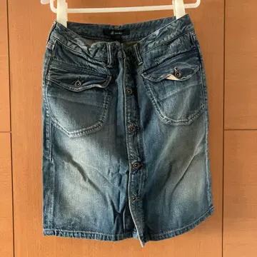 존불 데님 스커트 S