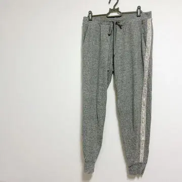 그레이 조거 팬츠 L/UG 여성용 맨투맨