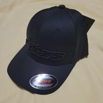 Alpinestars 블랙 플렉스 핏 캡