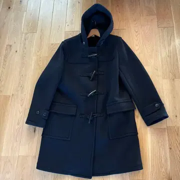 AURALEE 블랙 롱 더플 코트 거의 새상품급 미사용