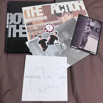 BOYNEXTDOOR 재희 미국 친필 사인