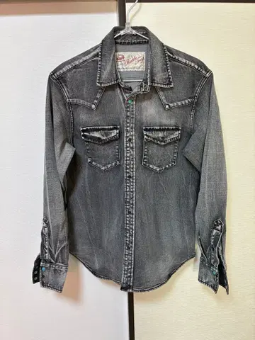 RattleTrap 그레이 데님 셔츠 M