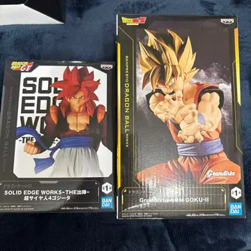 드래곤볼 피규어 손오공 사이어인 2 사이어인 4 오지터 세트