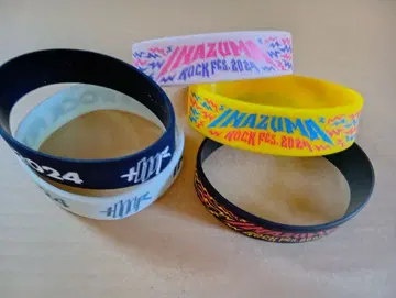 INAZUMA ROCK FES. 2024 러버 밴드 5개 세트