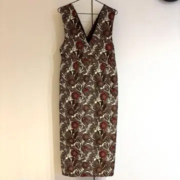 KBF 오버롤 스커트 자카드 직조