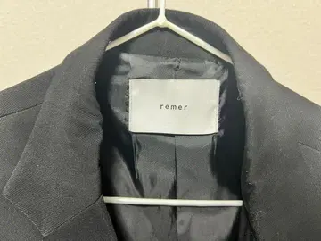 remer loose UNKNOWN 자켓 블랙
