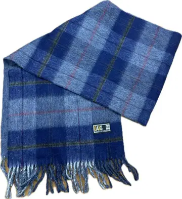 N947 daks dd 캐시미어 혼방 체크 머플러