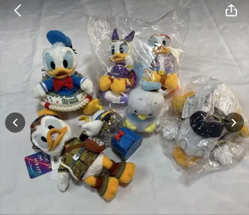 디즈니 도날드, 데이지 봉제 인형 굿즈 세트