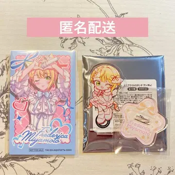 가라오케 마네키네코 미야모토 프레데리카 포토 카드 미니 아크릴 스탠드