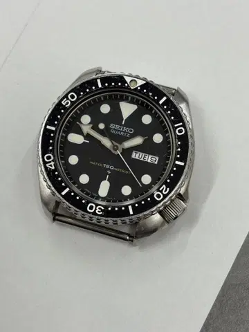 SEIKO 쿼츠 다이버 7548-7000 손목시계 150m