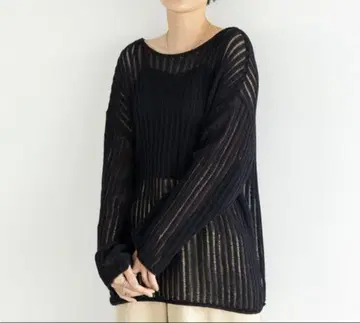 렙심 7게이지 테이프얀 풀오버 블랙