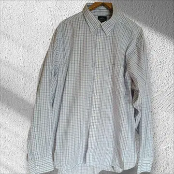 EAGLE 체크 무늬 긴팔 셔츠