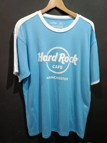 택 포함 미사용 Hard Rock Cafe 맨체스터 T셔츠 L 사이즈