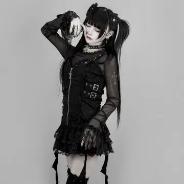 DimMoire 드레스 & 이너 SET Black