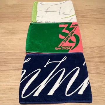 miwa 머플러 타월 3종 세트