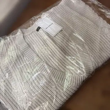 [ 새상품 택 포함 ] ANNA KERRY 니트 베스트 38 크림