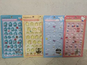 봉봉 드롭 씰 산리오 7개 세트