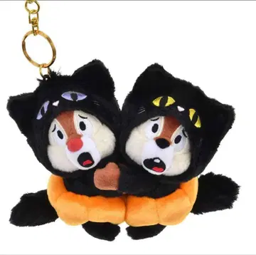 칩&데일 봉제 인형 키링 키체인 분장 HALLOWEEN