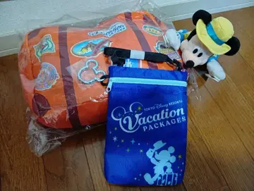 [미사용 새상품] 디즈니 바케이션 패키지 굿즈 담요 등 3세트