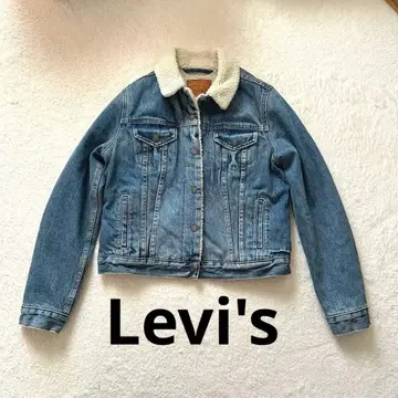 Levi's 프리미엄 보아 데님 자켓 M 사이즈 G 데님