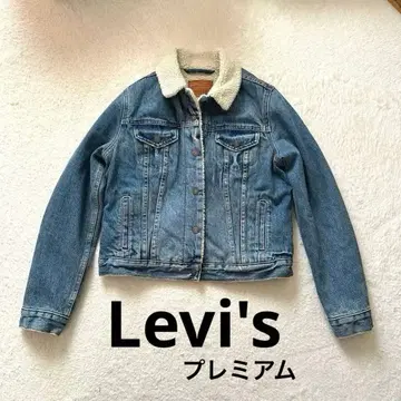 Levi's 프리미엄 보아 데님 자켓 M 사이즈 G 데님