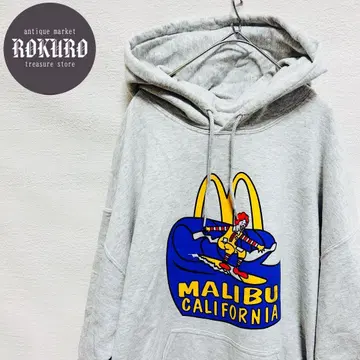 GILDAN 맥도날드 말리부 캘리포니아 후드티 L 사이즈 US 구제 의류