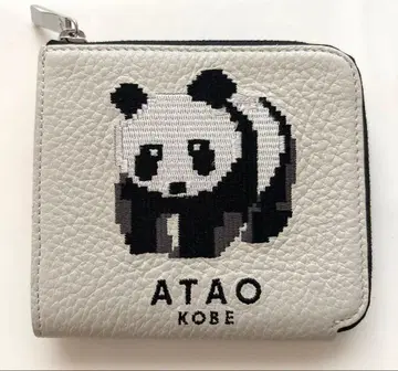 ATAO zoo 체스 자이언트 팬더 고베 새상품급 지갑