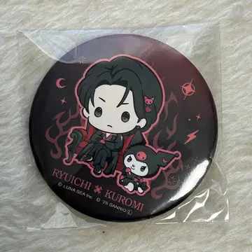 LUNA SEA x KUROMI 기프트 엔벨로프 스탠드 포함 캔뱃지