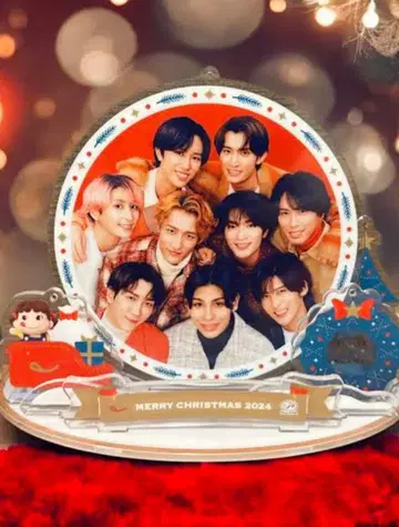 FUJIYA x Snow Man 크리스마스 오너먼트 2024