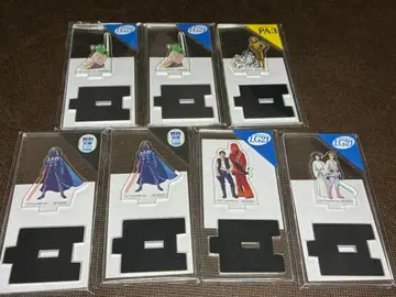 스타 워즈 아크릴 스탠드 7개 세트 다스 베이더 외