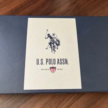 U.S. POLO ASSN. 랄프 로렌 벨트와 지갑 세트