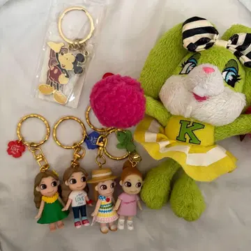 니시노 카나 카나래빗 마스코트 키링 세트