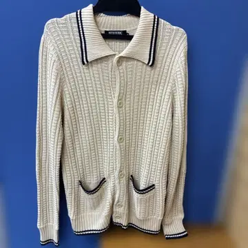 HYSTERIC GLAMOUR 아이보리 가디건 S