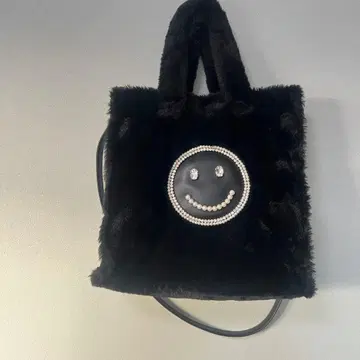 beams ECODECO 인조 모피 토트백 숄더 2way