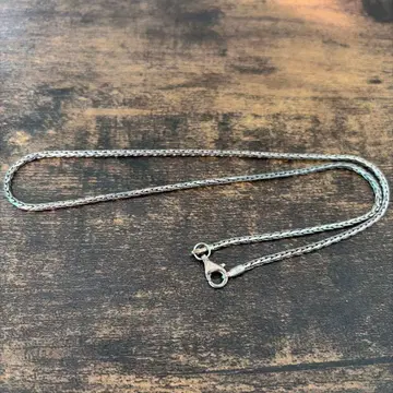 아일랜드 스피릿 925 실버 체인 팔각형 목걸이